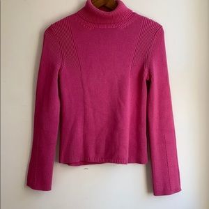 Barbie pink turtleneck sweater